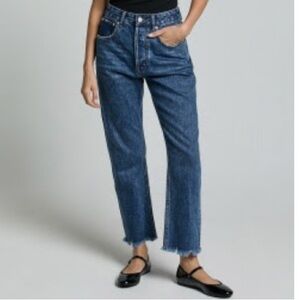 Showpo High Waisted Cropped Zelrio Jeans in Blue 💌